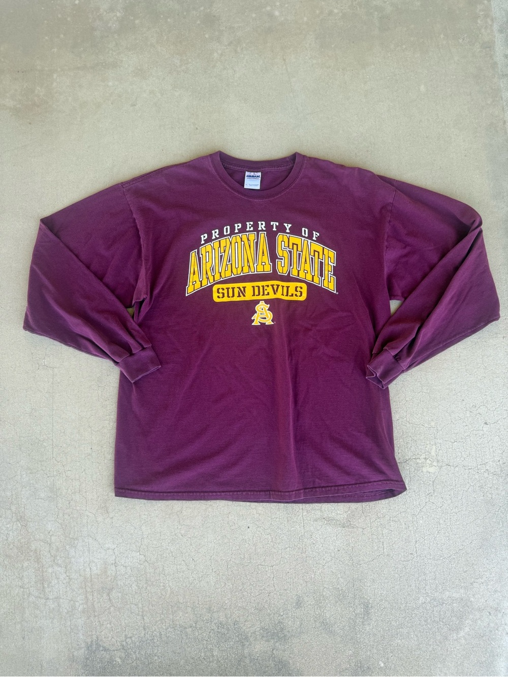 Arizona State Sun Devils Property Of Long Sleeve Shirt XL